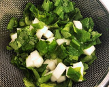 炊飯器で簡単♪かぶと卵の おかゆ 雑炊作り方1写真
