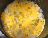 炊飯器で簡単♪かぶと卵の おかゆ 雑炊作り方3写真