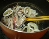 ♪イカとサツマイモの煮物♪作り方3写真