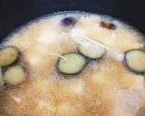 簡単!絶品!茄子の香ばし味噌汁作り方4写真