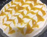 レアチーズ ケーキ　マロン&ブルーベリー作り方5写真