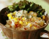 とうもろこしの炊き込みご飯作り方4写真
