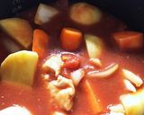電気圧力鍋で作る鶏じゃがバターのトマト煮作り方4写真