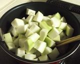 ゆうごうと豚肉のうま煮　クミン風味作り方6写真