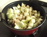ゆうごうと豚肉のうま煮　クミン風味作り方7写真