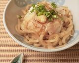 サバ味噌冷やしうどん作り方4写真