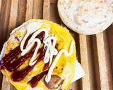 朝食に♡ソーセージエッグマフィン作り方5写真