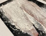 白身魚のムニエル アーモンドソースで作り方2写真