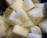 低糖質★冬瓜と鶏もものあんかけ作り方1写真