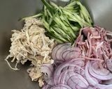 切り干し大根の冷やし中華風作り方1写真