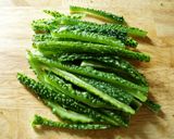 ヘルシー！蒸し鶏とゴーヤの生春巻！作り方3写真