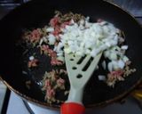 キャベツたっぷり！簡単ミートソースパスタ作り方2写真