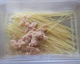 mレンジで♪豆苗とツナのペペロンチーノ作り方1写真