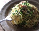 mレンジで♪豆苗とツナのペペロンチーノ作り方5写真