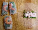 ヘルシー！蒸し鶏とゴーヤの生春巻！作り方7写真