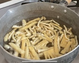 みょうがと油揚げの味噌汁作り方3写真