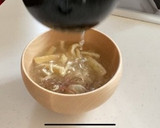 みょうがと油揚げの味噌汁作り方5写真