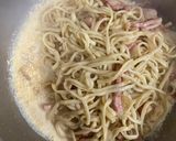 賄い！沖縄ペペロンカルボナーラ！作り方6写真