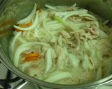 豚こまで♪カレー風味の肉じゃが♪作り方4写真
