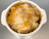 アスパラとミートソースのチーズ焼き作り方5写真
