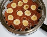 。*゜バナナチョコケーキ゜*。作り方2写真