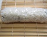 竹輪・胡瓜・黒ごまの裏巻き寿司♪作り方13写真