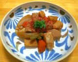 レンジで簡単◎豚肉と冷凍野菜の筑前煮作り方6写真