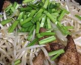 貧血予防　レバニラ炒め　野菜増し増し！作り方5写真