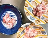 レンジフレッシュトマトにんにく豚平焼風作り方7写真