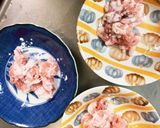 レンジフレッシュトマトにんにく豚平焼風作り方8写真