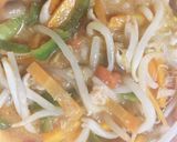 レンジフレッシュトマトにんにく豚平焼風作り方13写真