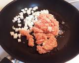 早い安いうまい♡鶏ひき肉でタコライス作り方2写真