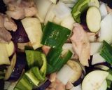 *定番!簡単*鶏肉と夏野菜のトマト煮*作り方2写真