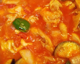 ＊定番！簡単＊鶏肉と夏野菜のトマト煮＊作り方3写真