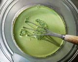 辻利の抹茶ミルクで作る抹茶ミルクゼリー作り方2写真