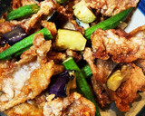 豚ロース薄切り肉と夏野菜の唐揚げ作り方4写真