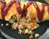 オイスターソースで野菜オムライス作り方4写真