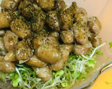 毎日の納豆●みじん切りスプラウトと混ぜて作り方2写真