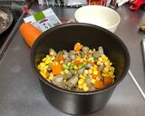 夏野菜とゴボウのサラダ作り方1写真