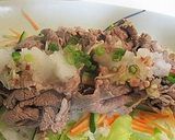 おろし牛シャブ野菜盛り作り方6写真