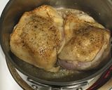 アメリカごはん☆レモンクリーム・チキン作り方2写真