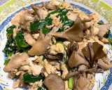 コク旨☆舞茸とニラ玉のマヨ炒め作り方5写真
