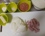 素干しえびのミルクパスタ作り方1写真