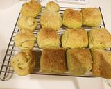 緑のお野菜たっぷりパン作り方14写真
