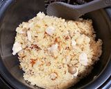 さっぱり煮の炊き込みご飯。作り方3写真