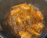 ♡甘辛！鶏肉とゴボウの煮物♡作り方6写真