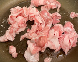 豚肉と夏野菜のみぞれ生姜炒め*+作り方5写真