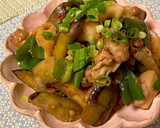 豚肉と夏野菜のみぞれ生姜炒め*+作り方10写真