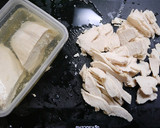 簡単！サラダチキンのマヨゆず胡椒和え作り方4写真