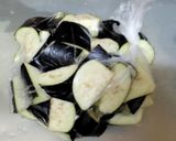 ナスと厚揚げの丼作り方1写真